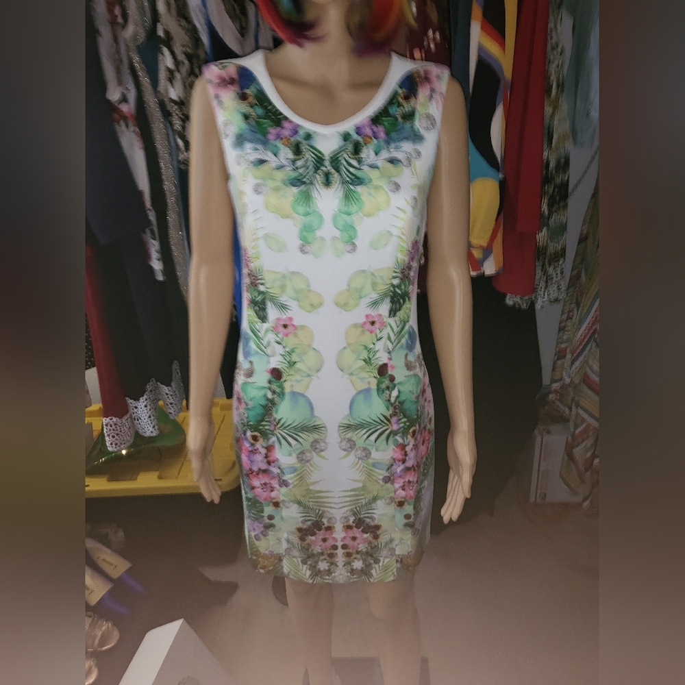 Womans floral dress